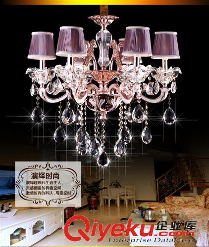 客廳水晶吊燈 歐式蠟燭水晶燈 鋅合金燈 餐廳吊燈 酒店燈