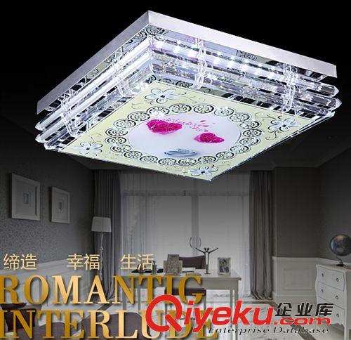 燈具燈飾 客廳水晶燈  gdLED吸頂燈 臥室燈 簡約現代燈 正方形