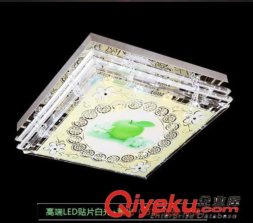 燈具燈飾 客廳水晶燈  gdLED吸頂燈 臥室燈 簡約現代燈 正方形原始圖片3