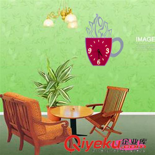 新款現代紅色漂亮泡泡方形時鐘掛燈/婚房用天貓原創特色創意壁燈