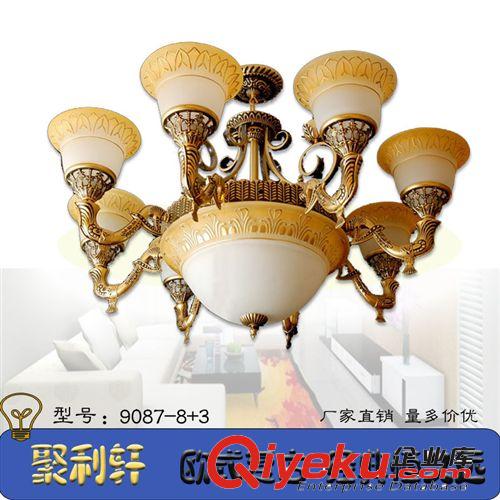 爆款熱賣 歐式描金豪華小吊燈 現(xiàn)代臥室餐吊燈 5頭家居照明燈具