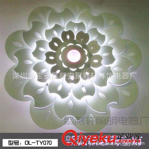 廠家直銷  立體雕花鐵藝花壁燈 LED休閑會所裝飾照明燈具TY070