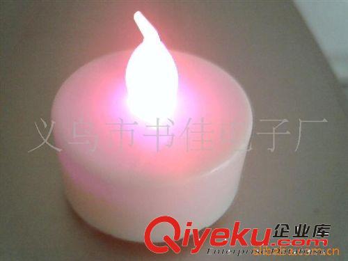 新款波浪口電子蠟燭燈  led電子蠟燭   婚慶求婚蠟燭