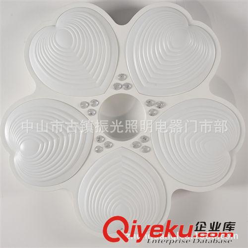 新款LED吸頂燈 客廳 圓形心形吸燈罩頂燈 現代家居裝飾