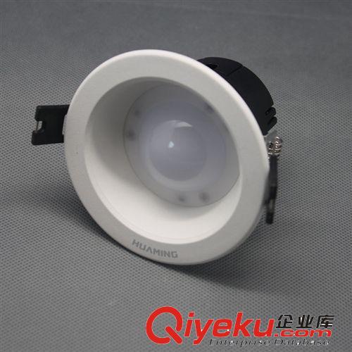 LED筒燈3000K 2.5寸3W 塑料+鋁散熱器筒燈 華銘湛星 質(zhì)量保證tj