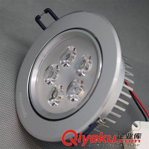 華銘湛星 5W LED砂銀射燈 LED車鋁天花射燈節能燈 廠家直銷 促銷原始圖片2