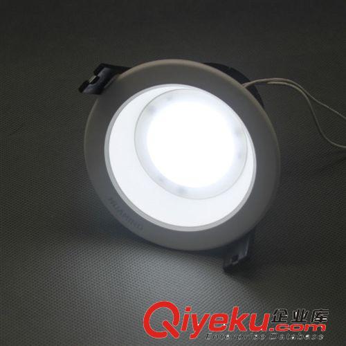 LED筒燈 3w塑料+鋁散熱器 華銘湛星 廠家直銷(xiāo) 質(zhì)保兩年 終生維護(hù)原始圖片2