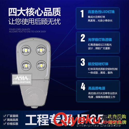 【ASIA 亞之洲】LED路燈頭集成光源道路照明幫手政府采購指定品牌