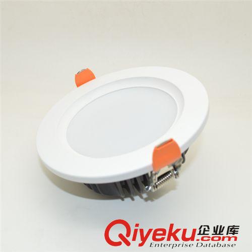 2014新品4寸筒燈壓鑄LED貼片三星5630防霧筒燈工程照明燈9W原始圖片3