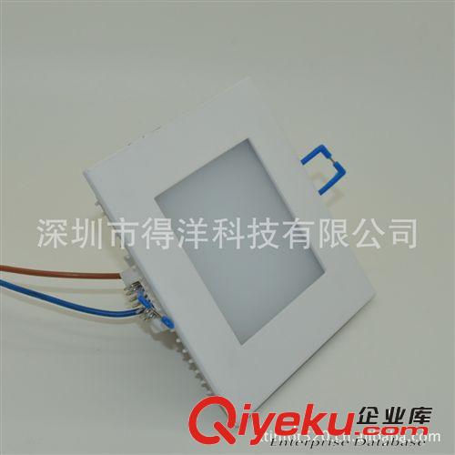 LED超薄筒燈 5寸 LED 全套 節能 12w方形筒燈 samsung 5630高亮原始圖片3
