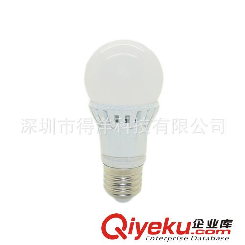 320度發光 節能燈5W E27 LED球泡燈 塑包鋁質保3年