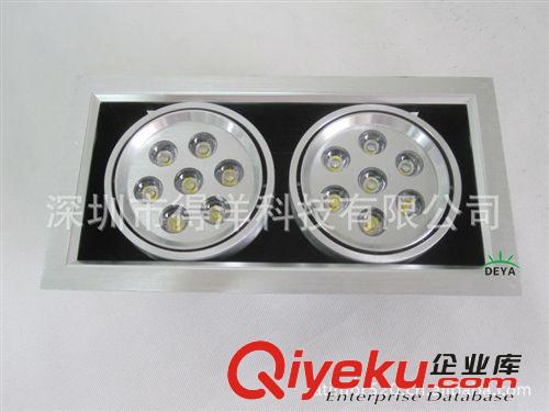 LED格柵燈 射燈 商場(chǎng)照明燈 14W 車(chē)鋁 大功率斗膽燈 普瑞原始圖片2