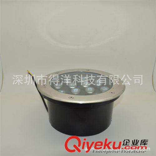 12V/24V LED地埋燈12w rgb廣場射燈全套節能 CE照樹燈不銹鋼原始圖片2