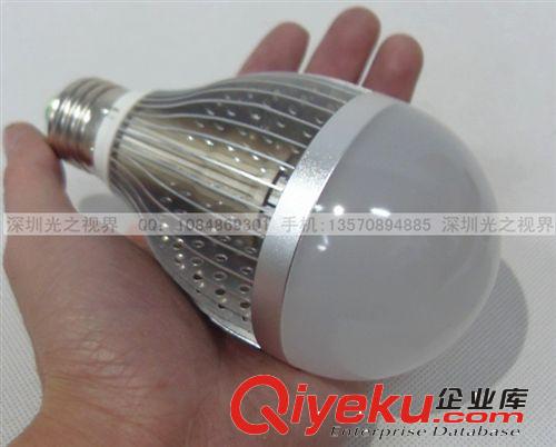 LED 可控硅調(diào)光 球泡燈 高亮 9W 鰭片式散熱 球泡燈 220V/110V