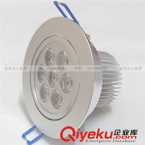 批發(fā)供應(yīng) 220V 大功率 高亮 5W 7W LED 天花燈 吸頂燈 成品 tj