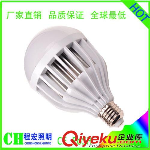 批發(fā) LED塑料球泡燈18W高亮低價LED燈泡工程球泡燈tj燈泡 E27