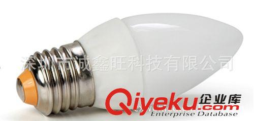 E27 led 蠟燭燈，LED陶瓷蠟燭燈，LED貼片蠟燭燈，LED2W蠟燭燈原始圖片2