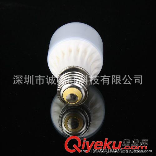 LED陶瓷燈制造商，E27 LED 3W 球泡燈，AC220V高導熱陶瓷球泡燈