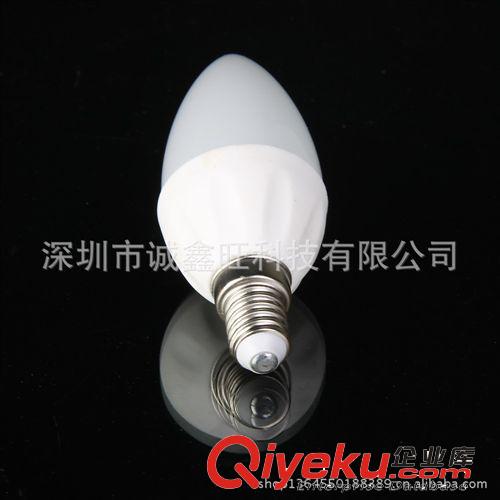 專業(yè)LED陶瓷燈制造商，E14 LED 1.5W磨砂蠟燭燈燈，陶瓷球泡燈