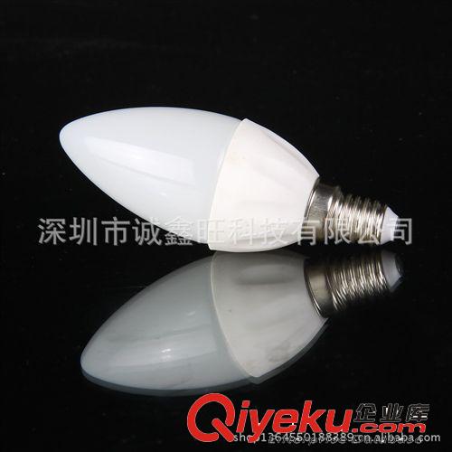 專業(yè)LED陶瓷燈制造商，E14 LED 1.5W磨砂蠟燭燈燈，陶瓷球泡燈