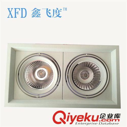 廠家直銷 單頭平板led格柵燈 易德照明cob小型led格柵燈