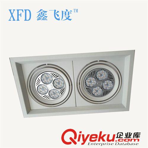 廠家直銷 單頭平板led格柵燈 易德照明cob小型led格柵燈