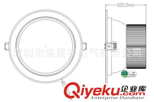 LED筒灯-2.5寸/3寸/3.5寸/4寸/5寸/6寸/8寸