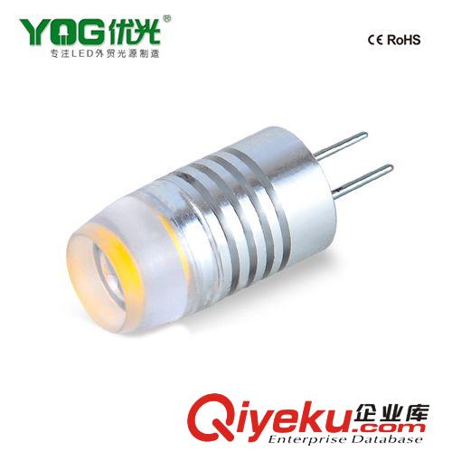 G4LED燈珠 插腳燈泡 汽車燈 低壓凹透鏡-G4/2W/12V/4芯LED