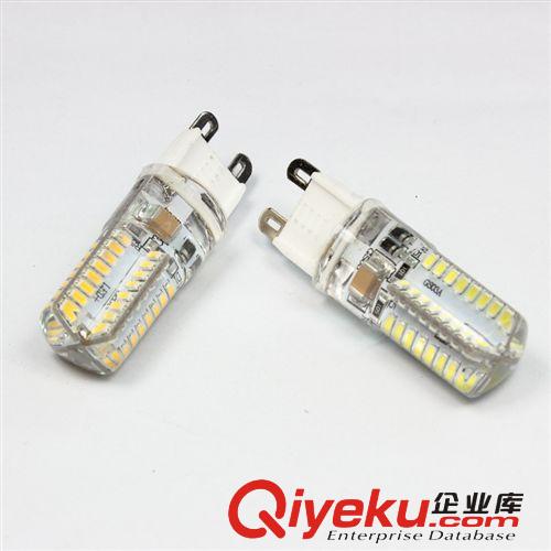 G9 LED 3W 高亮 64珠硅膠G9燈泡 220V  360度發光 廠家直銷