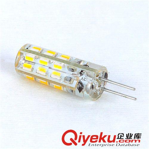 G4LED灯珠 插脚灯泡 汽车灯 低压 凹透镜 G4灯/2W/12V/4芯LED