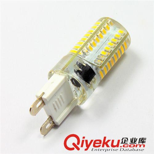 G9 LED 3W 高亮 64珠硅胶G9灯泡 220V  360度发光 厂家直销