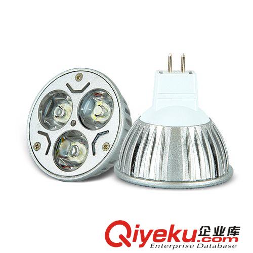 廠家直銷 MR16射燈 3W 壓鑄燈杯 大功率 LED  高壓 220V  外銷