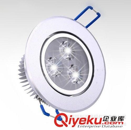 LED射燈 LED燈 天花燈 LED燈具3W 3*1W天花燈 深圳廠家直銷 批發(fā)