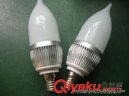 高質(zhì)量 E27 3x1W led  蠟燭燈  可換 E14 燈頭 廠家直銷