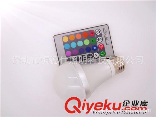 HDS品牌    1x3W RGB球泡燈 RGB射燈  高質(zhì)量的RGB