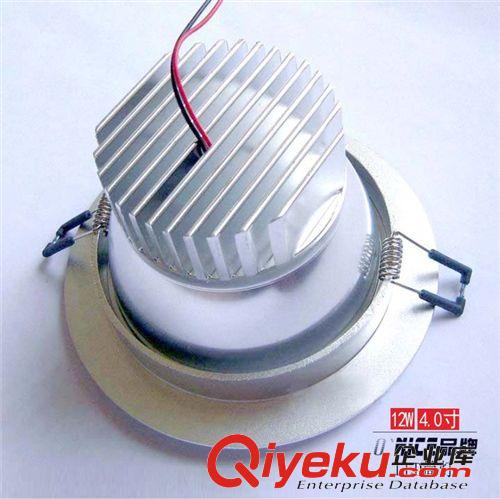 led防霧4寸12w高亮節能筒燈 廚房 衛生間 珠寶展柜 深圳恒大光電原始圖片2