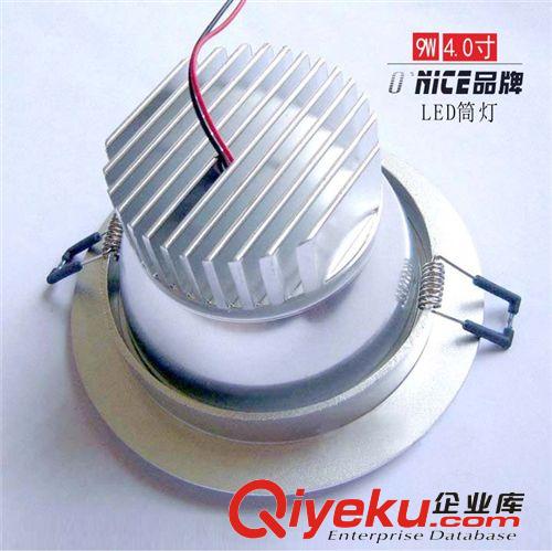 led防霧4寸9w高亮節(jié)能筒燈 廚房 衛(wèi)生間 珠寶展柜 深圳恒大光電原始圖片3