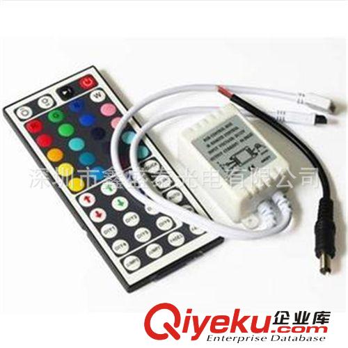 LED燈帶控制器 44鍵控制器 12V 七彩燈條RGB控制器原始圖片2