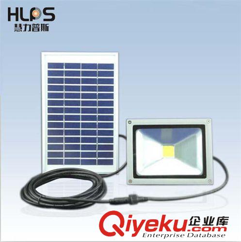 廠家直銷 太陽能led投光燈 10w20w DC12V24V 景觀庭院戶外照明燈原始圖片2