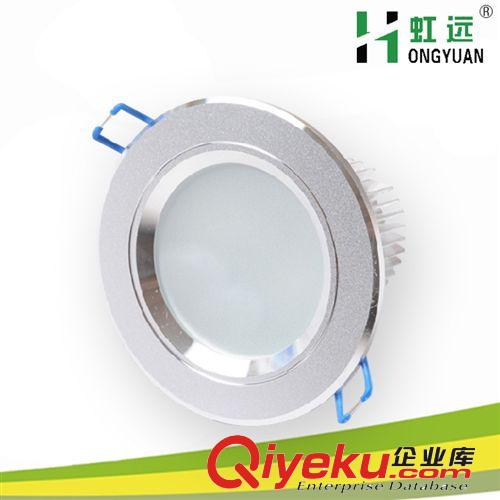 超薄led3W筒燈2.5寸led筒燈3wled天花筒燈3W客廳筒燈商業裝潢工程原始圖片3
