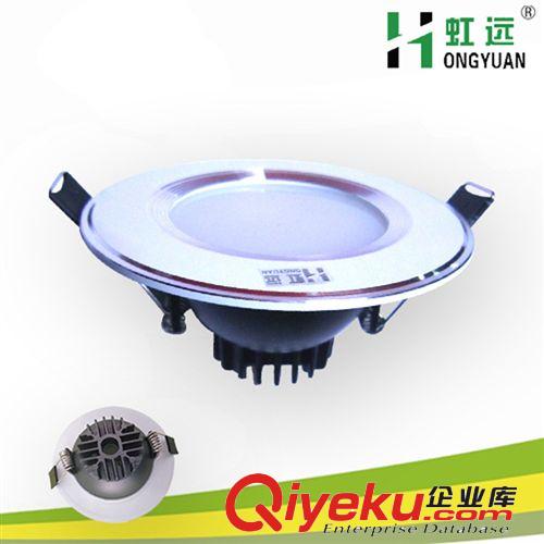 廠家直銷led3w筒燈一體化led壓鑄筒燈2.5寸led筒燈3w裝潢工程射燈原始圖片3