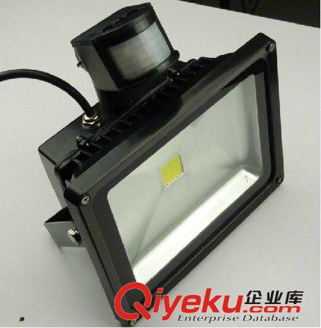 紅外線LED人體感應投光燈 樓道泛光燈 戶外照明燈具 10W-50W IP65