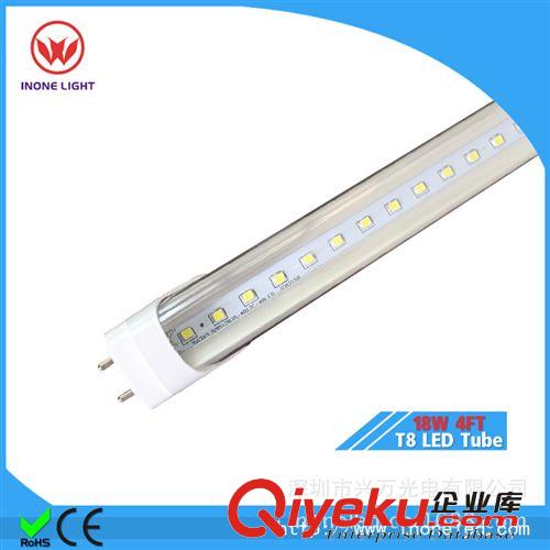 【企業(yè)集采】深圳LED燈具廠家批發(fā)1.2米正白T8日光燈管18W替換40W原始圖片2
