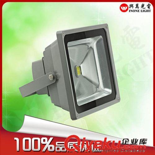 LED泛光灯50W室外照明 防水投光灯具