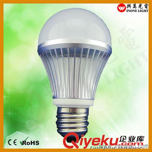 一件起批5W LED球泡灯 家庭日常照明 E27高品质灯泡