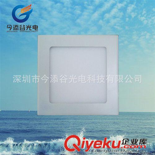 廠家直銷 LED 面板燈 方形 超薄 筒燈 平板廚衛燈 4W 開孔90MM