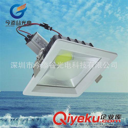 促銷 LED 方形 筒燈 壓鑄COB筒燈 4寸10W 6寸20W 8寸30W 廠家直銷原始圖片2