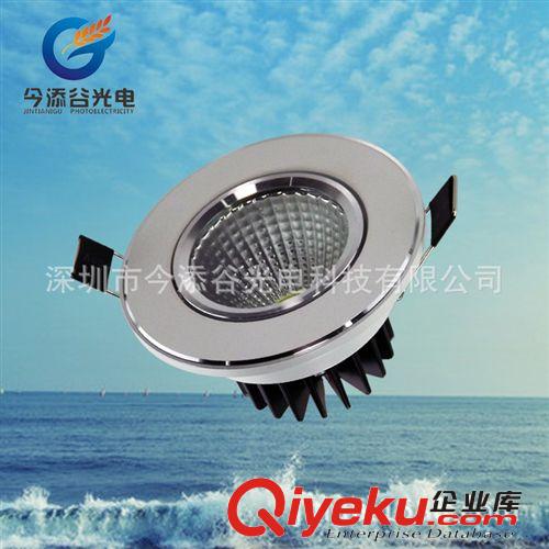 LED筒燈 新款 COB 筒燈 天花燈 5W 開孔70MM 高亮 品質好原始圖片3