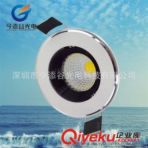 LED筒燈 新款 COB 筒燈 天花燈 3W 開孔55MM 高亮 質量好原始圖片3