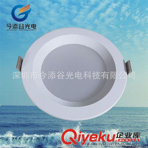 筒燈 LED壓鑄筒燈  4寸10W 6寸15W  8寸 24W  白色外殼原始圖片2